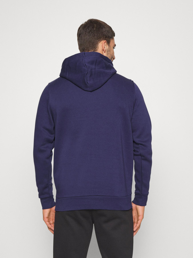 Sweat à capuche ua icon fleece bleu marine homme - Under Armour
