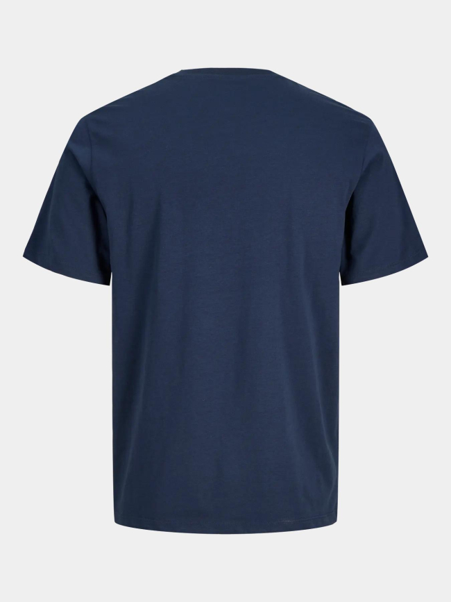 T-shirt seven bleu marine homme - Jack & Jones