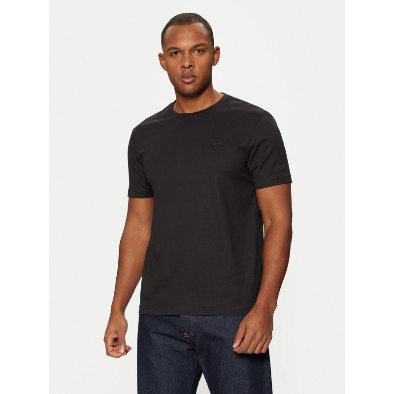 T-shirt smooth logo noir homme - Calvin Klein