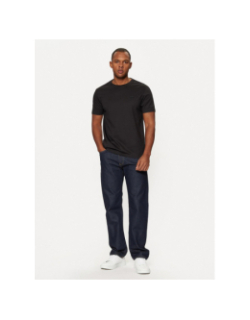 T-shirt smooth logo noir homme - Calvin Klein