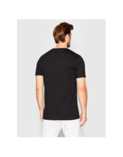 T-shirt à poche monologo slim noir homme - Calvin Klein Jeans