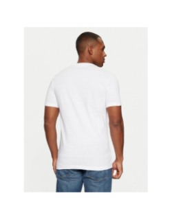 T-shirt à poche core monologo blanc homme - Calvin Klein Jeans