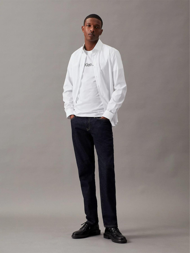 T-shirt core institutional logo blanc homme - Calvin Klein Jeans