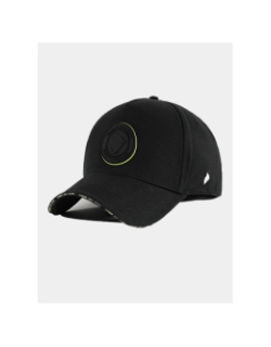 Casquette avec badge rubber noir fluo adulte - Comme Des Loups