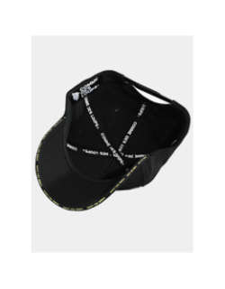 Casquette avec badge rubber noir fluo adulte - Comme Des Loups