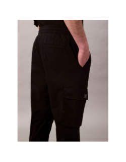 Pantalon cargo skinny en ripstop noir homme - Calvin Klein Jeans