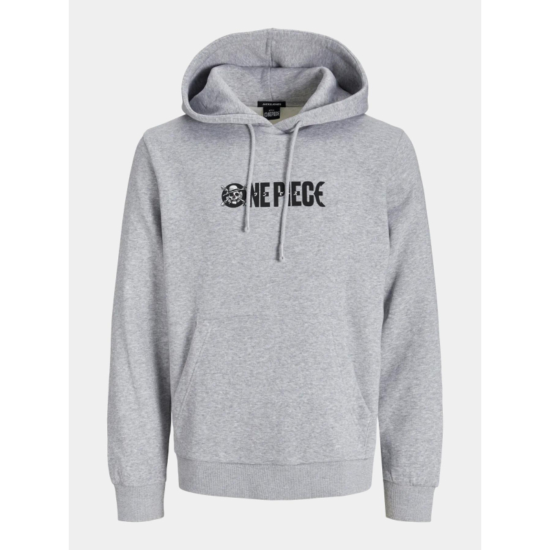 Sweat à capuche joronepiece gris homme - Jack & Jones
