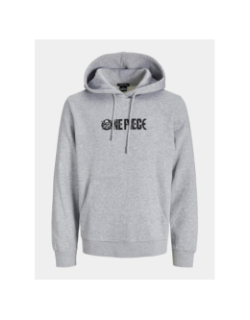 Sweat à capuche joronepiece gris homme - Jack & Jones