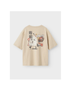 T-shirt à manches courtes nkmkane beige enfant - Name It