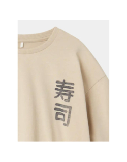 T-shirt à manches courtes nkmkane beige enfant - Name It