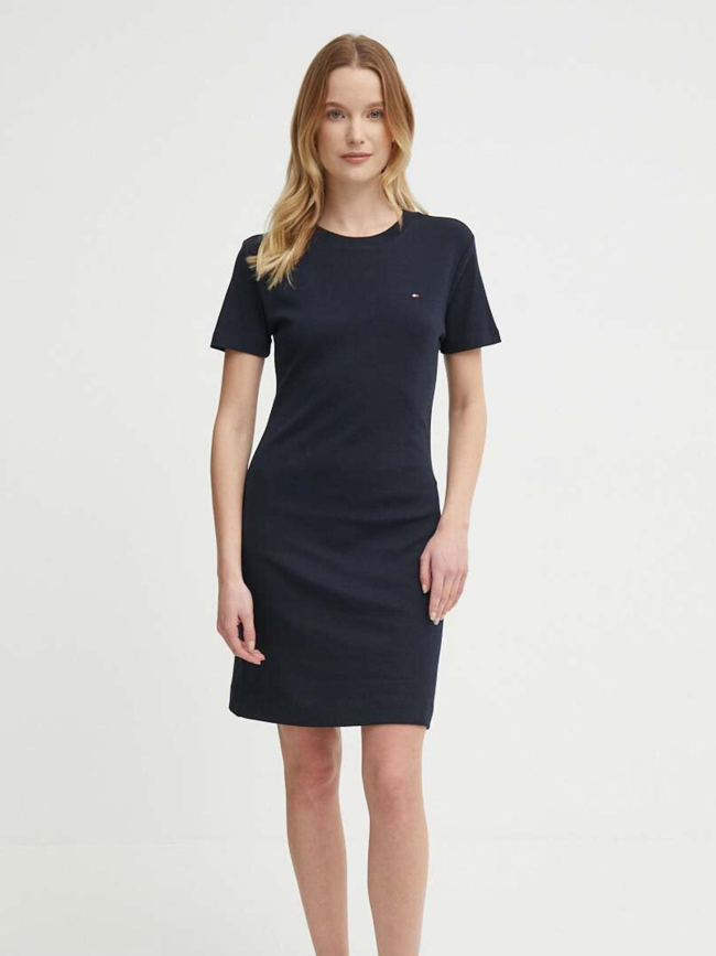 Robe new cody slim bleu marine femme - Tommy Hilfiger
