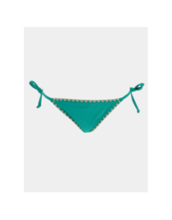 Maillot de bain 2 pièces lea uni vert fille - Lagon Bleu