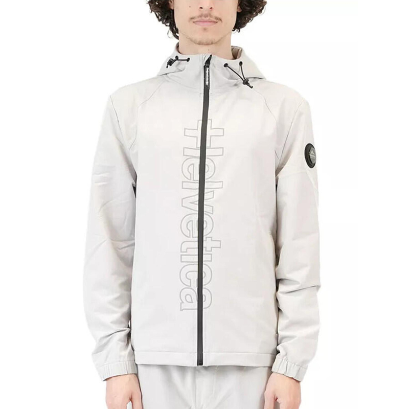 Veste à capuche bahia gris homme - Helvetica