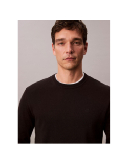 Pull premium en coton surpima noir homme - Calvin Klein
