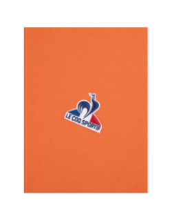 T-shirt à manches courtes n1 orange homme - Le Coq Sportif