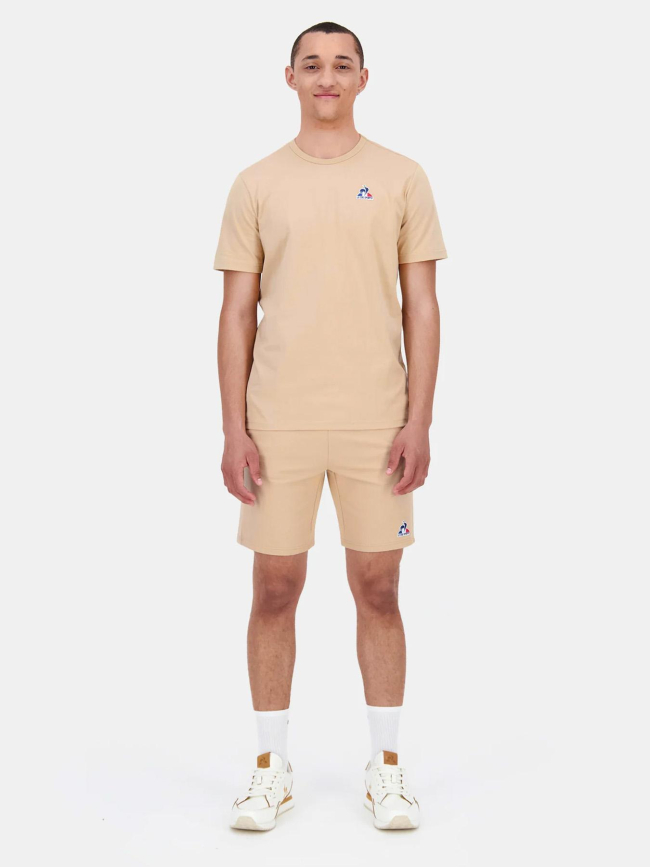 T-shirt à manches courtes n1 beige homme - Le Coq Sportif