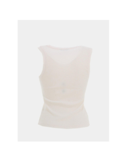 Débardeur ajusté à logo blanc femme - Tommy Jeans