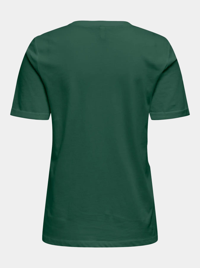 T-shirt stella life skull vert femme - Only