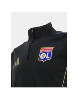 Sweat de football entrainement OL gris homme - Adidas