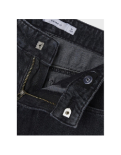 Jean jambes larges nkfrose noir fille - Name It