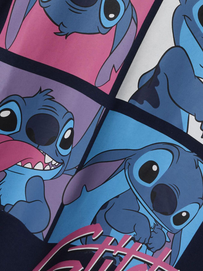 Sweat à capuche nkfinga stitch bleu marine fille - Name It