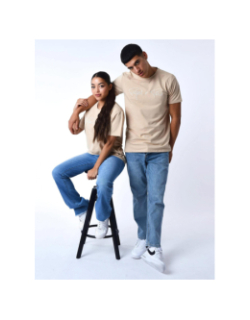 T-shirt à logo signature beige - Project X Paris