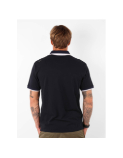 Polo à manches courtes en piqué nachem noir homme - Oxbow