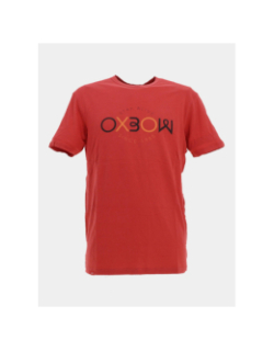 T-shirt à manches courtes teiki rouge homme - Oxbow