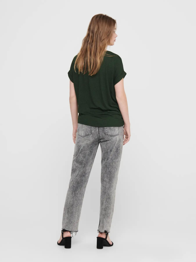 T-shirt ample moster kaki femme - Only