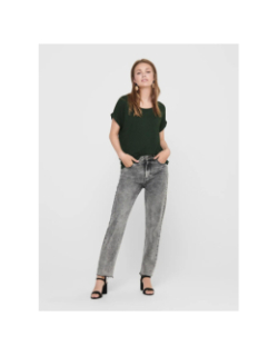 T-shirt ample moster kaki femme - Only