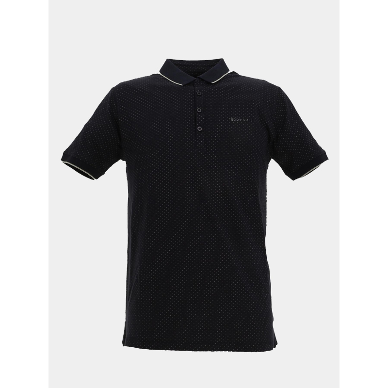 Polo imprimé pasy 2 bleu marine homme - Teddy Smith