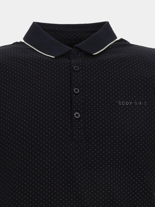 Polo imprimé pasy 2 bleu marine homme - Teddy Smith