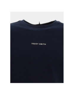 T-shirt soy 2 bleu marine homme - Teddy Smith