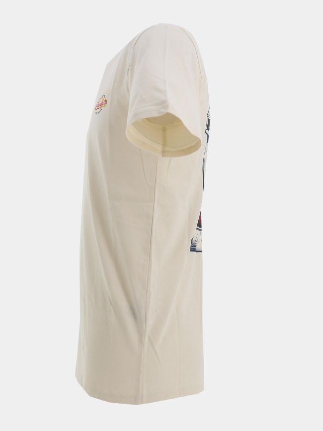 T-shirt laundry beige homme - Teddy Smith