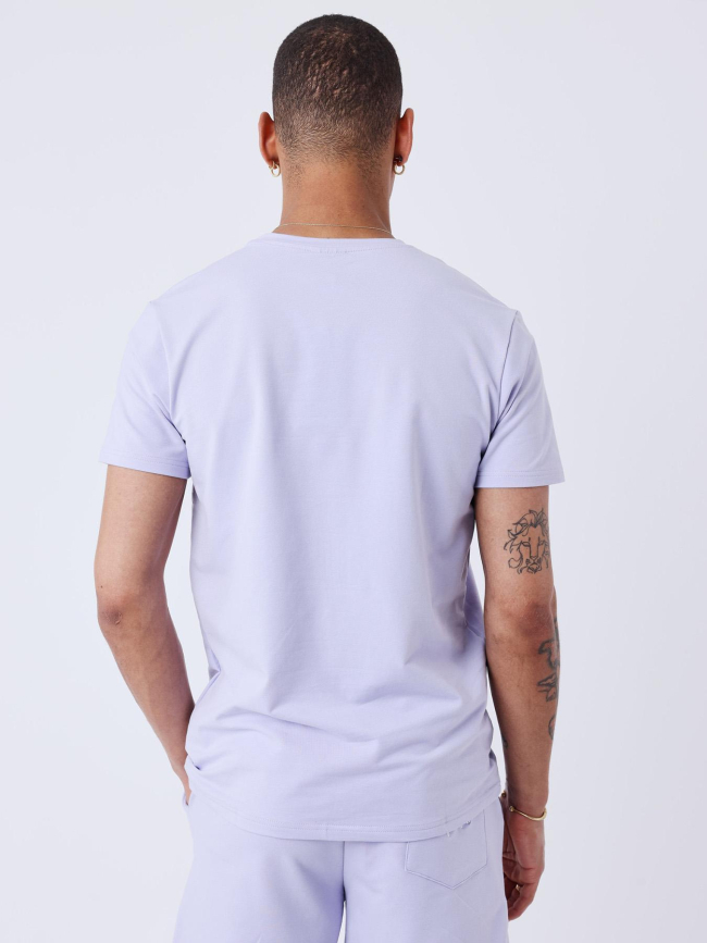 T-shirt à logo signature violet homme - Project X Paris