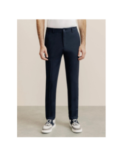 Pantalon chino pombou bleu marine homme - Izac