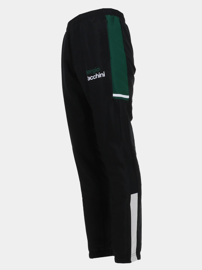 Ensemble de survêtement text noir et blanc homme - Sergio Tacchini