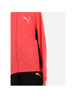 Ensemble de survêtement back to school rose et noir fille - Puma