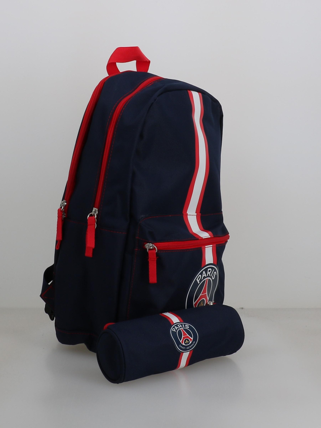 Ensemble sac à dos et trousse psg bleu - Paris Saint-Germain
