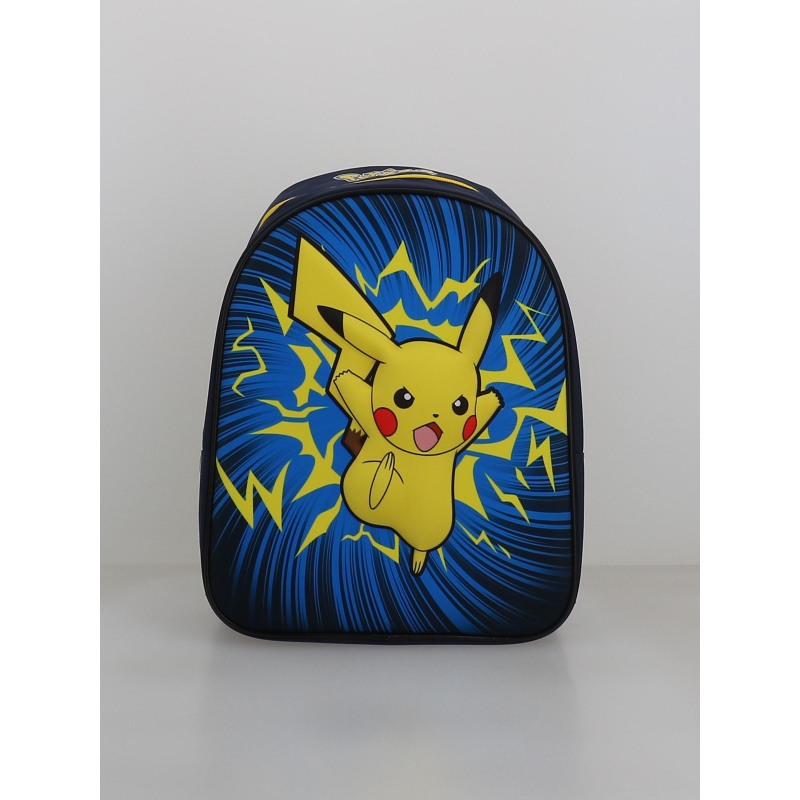 Sac à dos pikachu bleu et jaune enfant - Pokémon