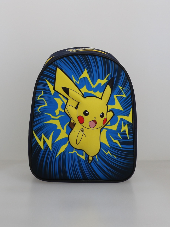 Sac à dos pikachu bleu et jaune enfant - Pokémon