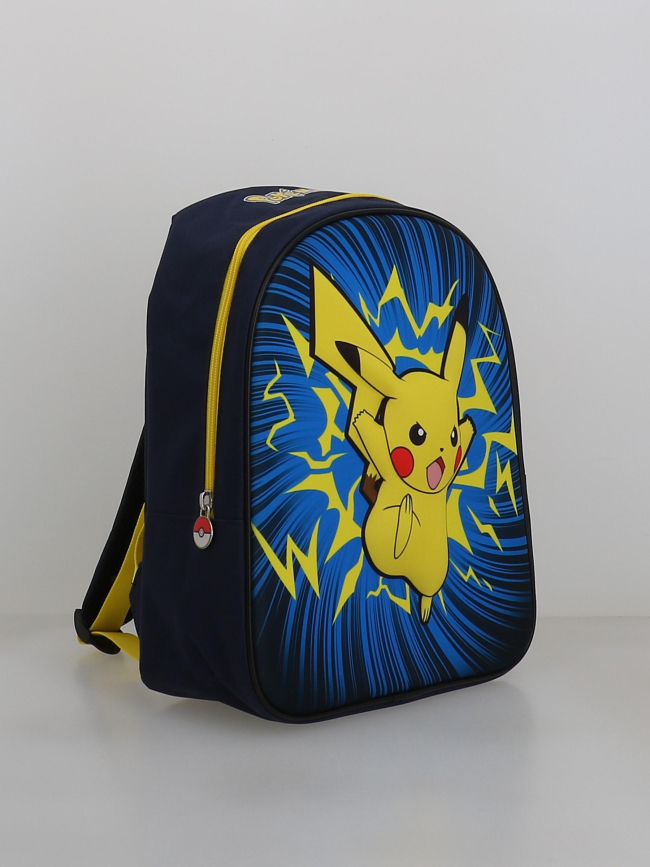 Sac à dos pikachu bleu et jaune enfant - Pokémon
