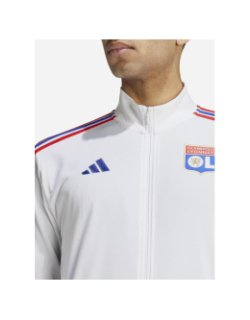 Veste entrée pelouse ol home 24/25 blanc adulte - Adidas