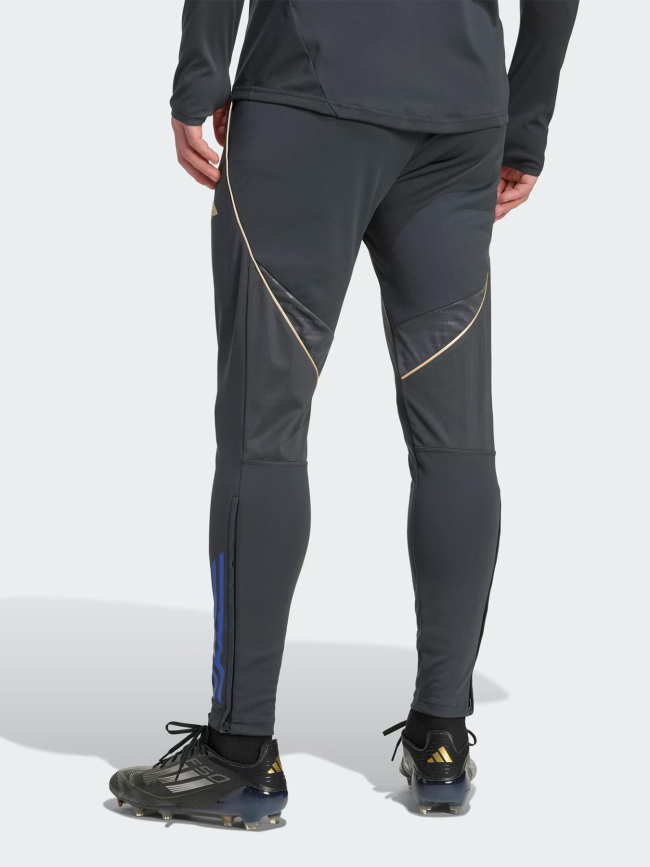 Pantalon d'entrainement football ol tiro 25 gris homme - Adidas