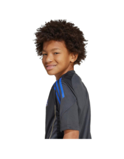 Maillot d'entrainement de football ol 25 gris enfant - Adidas