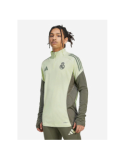 Haut d'entrainement de football real madrid 25 vert homme - Adidas