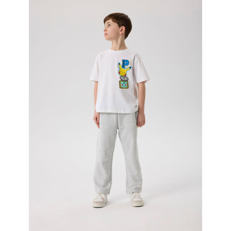 T-shirt à manches courtes nkmjeno pokémon blanc enfant - Name It
