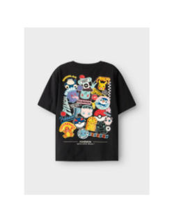 T-shirt à manches courtes nkmjeno pokemon noir enfant - Name It