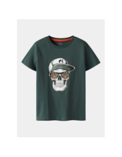 T-shirt à manches courtes nkmlorne kaki garçon - Name It