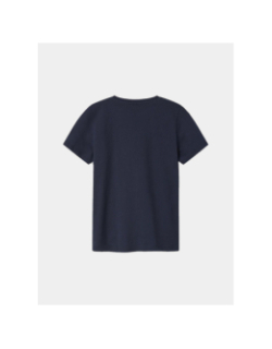 T-shirt à manches courtes nkmlorne bleu marine garçon - Name It